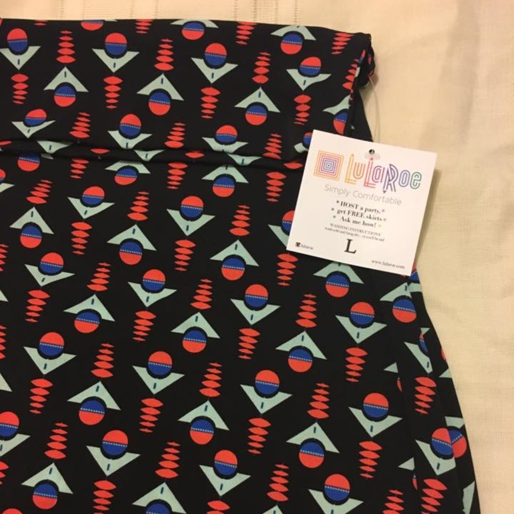 lularoe large Maxi geometric skirt